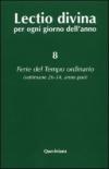 Lectio divina per ogni giorno dell'anno: 8