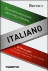 Dizionario italiano. Dizionario essenziale della lingua italiana