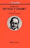 Introduzione a Ortega y Gasset