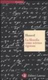 La filosofia come scienza rigorosa