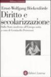 Diritto e secolarizzazione. Dallo stato moderno all'Europa unita