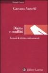 Diritto e conflitti. Lezioni di diritto costituzionale