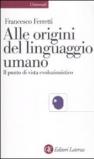 Alle origini del linguaggio umano. Il punto di vista evoluzionistico