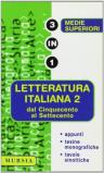 Letteratura italiana. Vol. 2