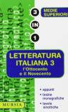 Letteratura italiana. L'Ottocento e il Novecento