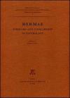 Hermae. Scholars and scholarship in papyrology