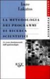 La metodologia dei programmi di ricerca scientifici