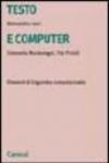 Testo e computer. Elementi di linguistica computazionale