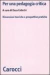 Per una pedagogia critica