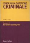 Studi sulla questione criminale (2011): 3