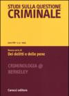 Studi sulla questione criminale (2013)
