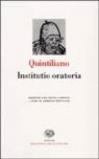 Istituzioni oratorie. Testo latino a fronte
