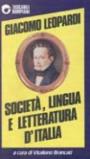 Società, lingua e letteratura d'Italia