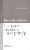 Natura secondo i suoi principi. Testo latino a fronte (La)