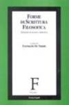 Forme di scrittura filosofica. Elementi di teoria e didattica