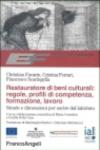 Restauratore di beni culturali: regole, profili di competenza, formazione, lavoro. Strade e dimensioni per uscire dal labirinto