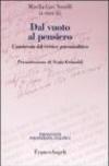 Dal vuoto al pensiero. L'anoressia dal vertice psicoanalitico