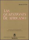 Quaestiones de Africano (Las)