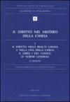 Il diritto nel mistero della Chiesa. 1.Il diritto nella realtà umana e nella vita della Chiesa. Il libro I del Codice: Le norme generali