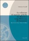 La collezione di impronte glittiche del marchese Luigi Malaspina di Sannazzaro