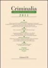 Criminalia. Annuario di scienze penalistiche (2011): 6