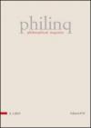 Philinq. Philosophical inquiries (2013). 1.