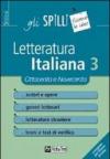 Letteratura italiana. 3.Ottocento e Novecento