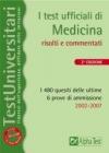 Test ufficiali di medicina 2002-2007 (I)