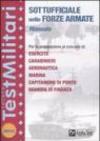 Manuale per i concorsi di sottufficiale nelle Forze Armate