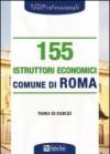 Centocinquantacinque istruttori economici. Comune di roma. teoria ed esercizi