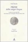Prose della volgar lingua. L'aeditio princeps del 1525