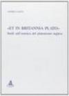 «Et in Britannia Plato». Studi sull'estetica del platonismo inglese