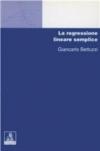 La regressione lineare semplice
