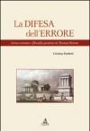 La difesa dell'errore. Senso comune e filosofia positiva in Thomas Brown