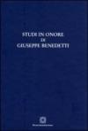 Studi in onore di Giuseppe Benedetti