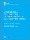 L'incidenza del diritto internazionale sul diritto civile