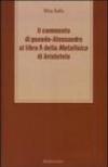 Il commento di pseudo-Alessandro al libro Lambda della «Metafisica» d i Aristotele