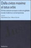 Dalla civitas maxima al totus orbis. Diritto comune europeo e ordo iuris globale tra età moderna e contemporanea