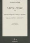Opera omnia. 11.Opere filologiche e storico-culturali. Fjamuri Arberit (1883-1887)
