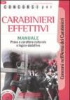 Concorsi per carabinieri effettivi. Manuale