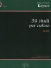 36 studi per violino. Op. 20