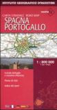 Spagna, Portogallo. Carta stradale 1:800.000