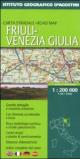 Friuli Venezia Giulia 1:200.000. Ediz. multilingue