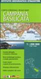 Campania, Basilicata 1:200.000. Ediz. multilingue