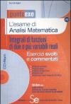 L' esame di analisi matematica. Integrali di funzioni di due o più variabili reali. Con CD-ROM