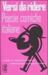 Versi da ridere. Poesie comiche italiane