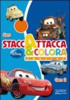 Cars-Cars 2. Staccattacca e colora special. Con adesivi