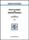 Scritti in onore di Giorgio Badiali