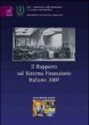 Il rapporto sul sistema finanziario italiano 2007