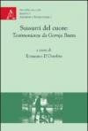 Sussurri del cuore. Testimonianze da Gornja Bistra